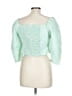 Levi's Green 3/4 Sleeve Blouse Size L - photo 2