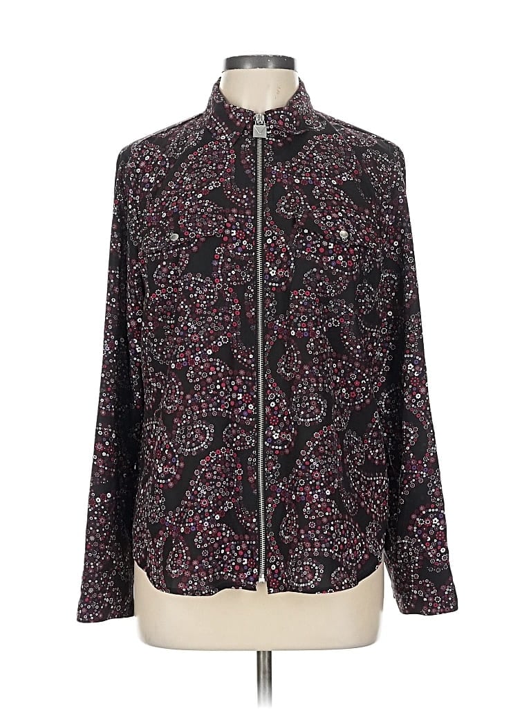 Pre-owned Michael Michael Kors Jacket In Purple