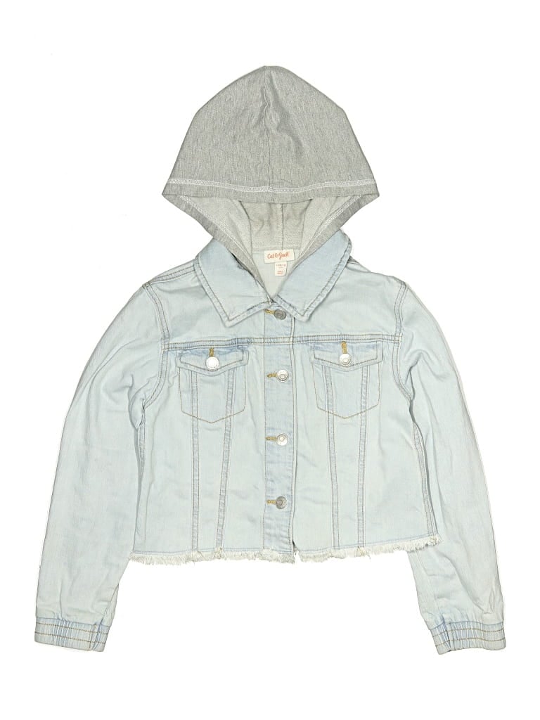 Pre-owned Cat & Jack Kids' Denim Jacket In Blue