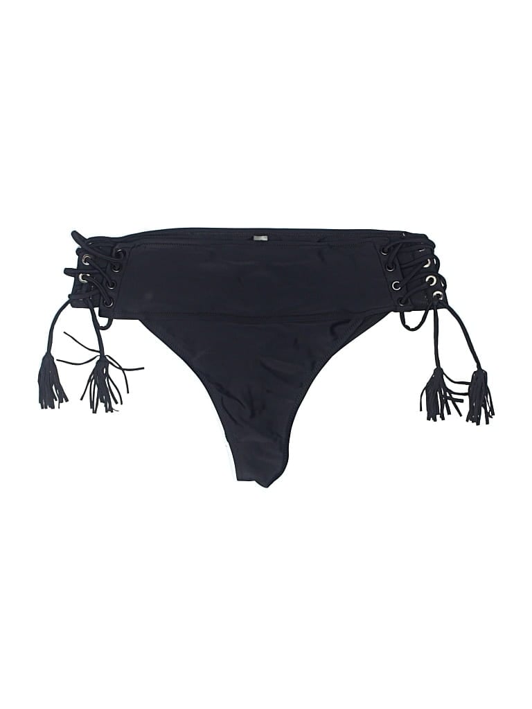 Pre-owned Forever Young Swimsuit Bottoms In Black