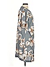 Maya Brooke Gray Kimono Size 8 - photo 4