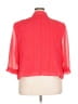 Danny & Nicole 100% Polyester Polka Dots Red 3/4 Sleeve Blouse Size 24W - photo 2