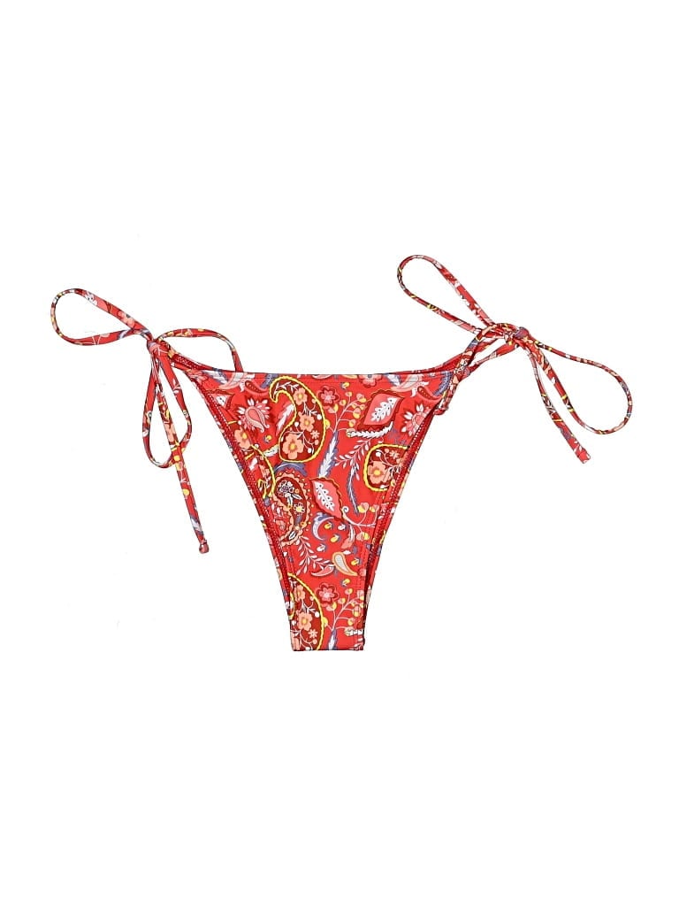 Pre-owned Seafolly Swimsuit Bottoms In Red