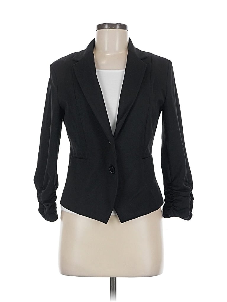 Pre-owned Express Blazer Jacket In Black