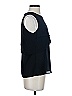 THML 100% Polyester Black Sleeveless Blouse Size XS - photo 4