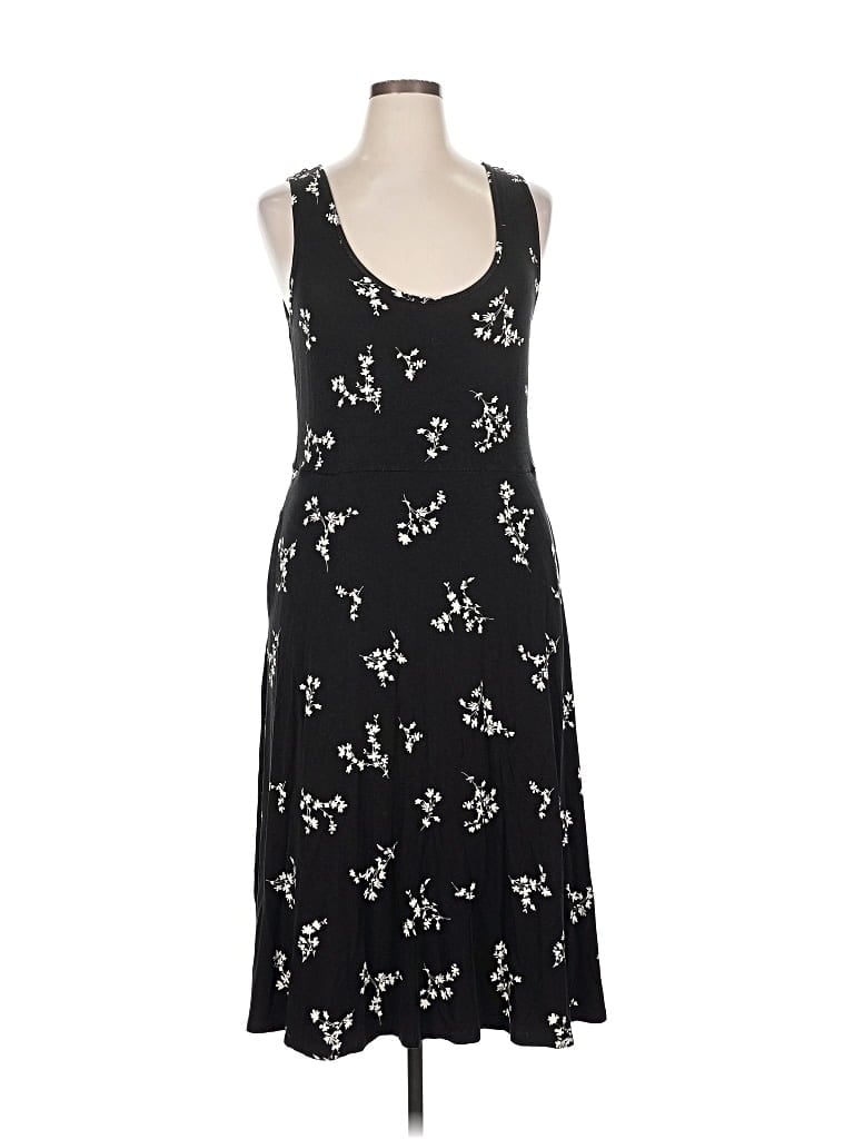 Pre-owned Market & Spruce Casual Dress In Black