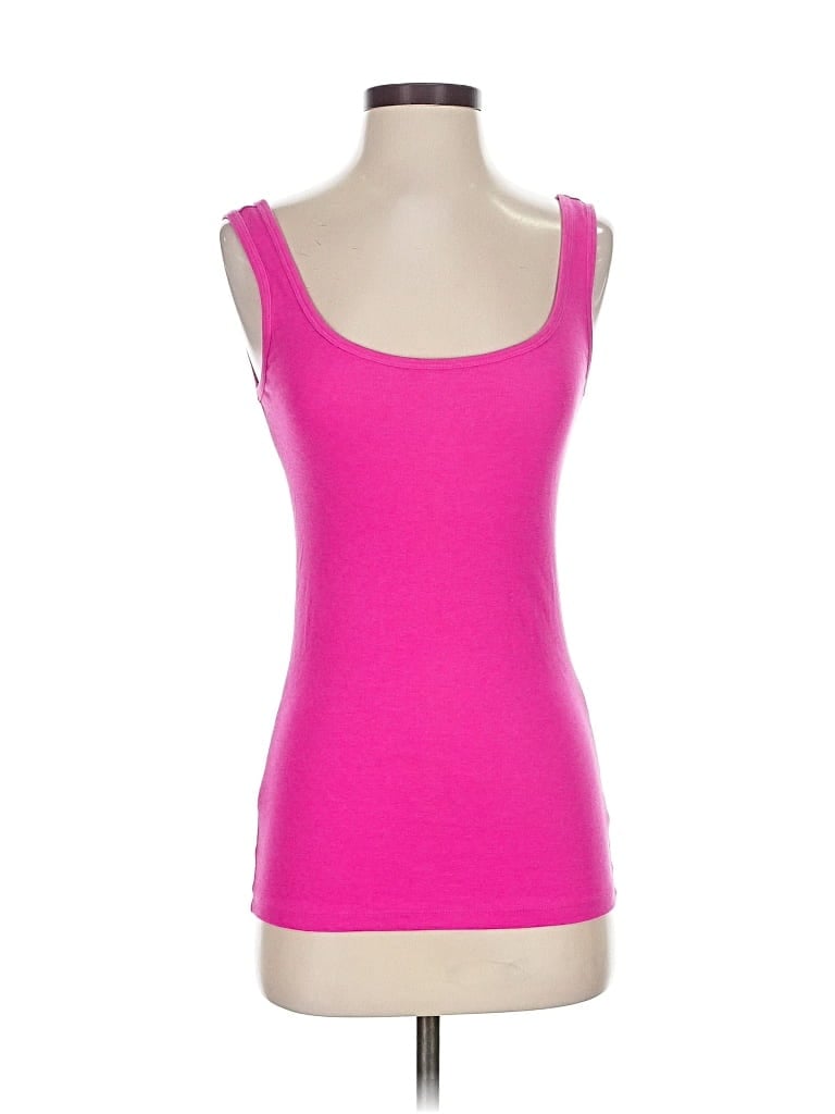 Pre-owned Cynthia Rowley Tjx Tank Top Pink Sweetheart Neckline Tops