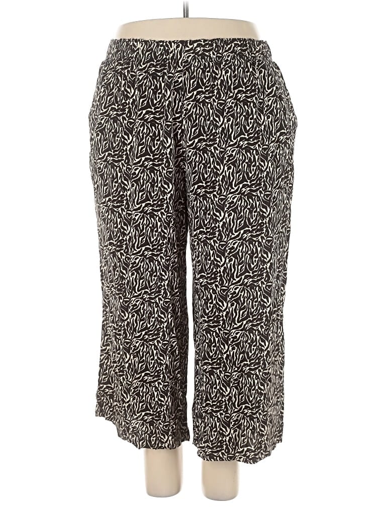 Pre-owned H&m Casual Pants In Black