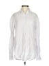 Koch Metallic White Long Sleeve Button-Down Shirt Size S - photo 1