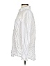 Koch Metallic White Long Sleeve Button-Down Shirt Size S - photo 5