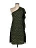 Central Park West 100% Polyester Green Casual Dress Size S - photo 1