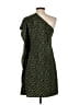 Central Park West 100% Polyester Green Casual Dress Size S - photo 2