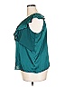 J. Peterman Teal Sleeveless Blouse Size 20 - photo 5