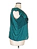 J. Peterman Teal Sleeveless Blouse Size 20 - photo 4