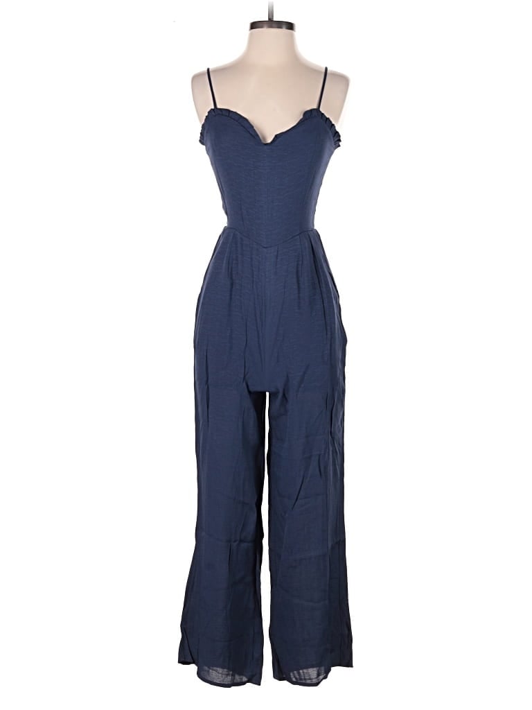 Pre-owned Sugar Lips Jumpsuit In Blue