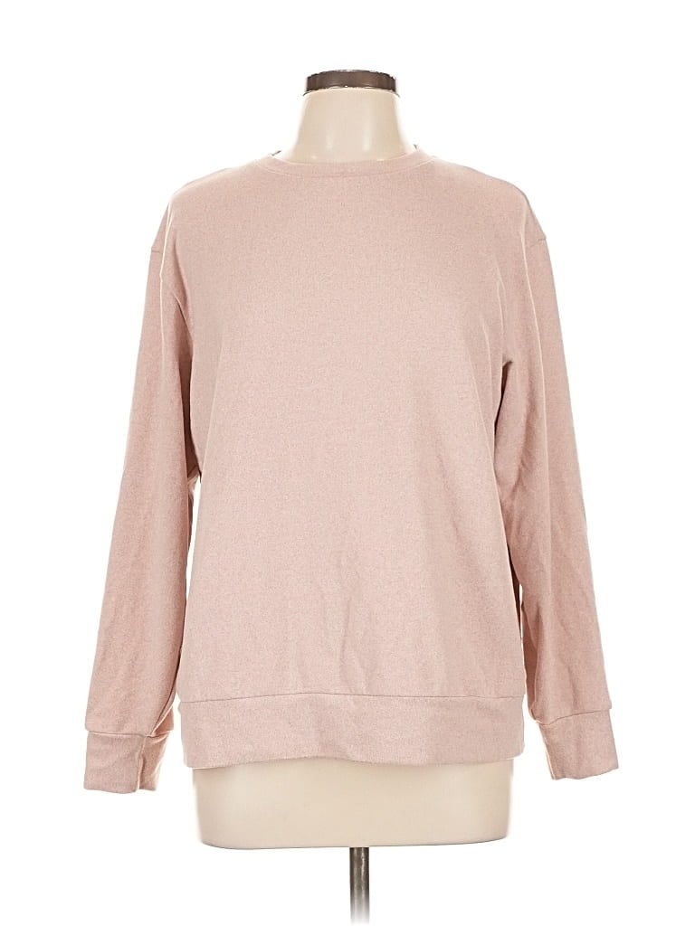 Pre-owned Uniqlo Sweatshirt In Pink
