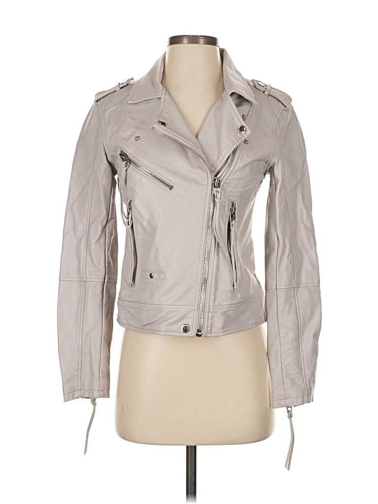 Pre-owned Blanknyc Blank Nyc Jacket In Gray