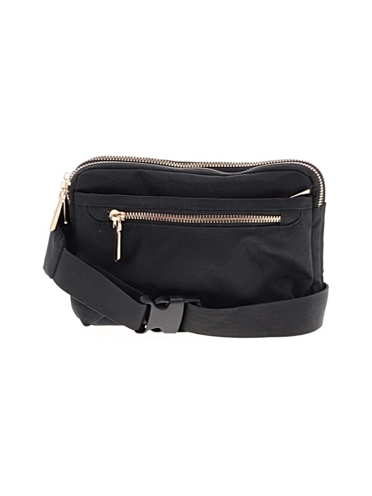 Pre-owned Unbranded Belt Bag In Black