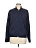 Brooklyn Industries 100% Nylon Solid Blue Track Jacket Size M - photo 1