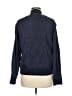 Brooklyn Industries 100% Nylon Solid Blue Track Jacket Size M - photo 2