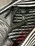 Aqua Stripes Black Casual Skirt Size S - photo 4