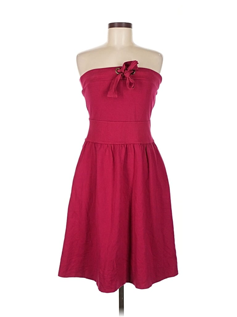 Pre-owned Allihop Cocktail Dress In Burgundy