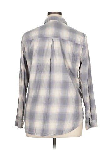 Moda International Long Sleeve Button-Down Shirt (view 2)