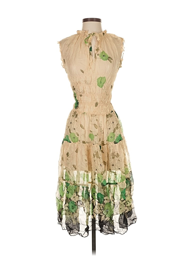 Pre-owned Rebecca Taylor Cocktail Dress In Green