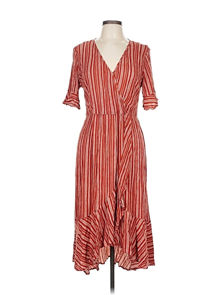 Pre-owned Kori America Casual Dress In Red