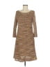 Papillon Tweed Brown Casual Dress Size M (estimated) - photo 1