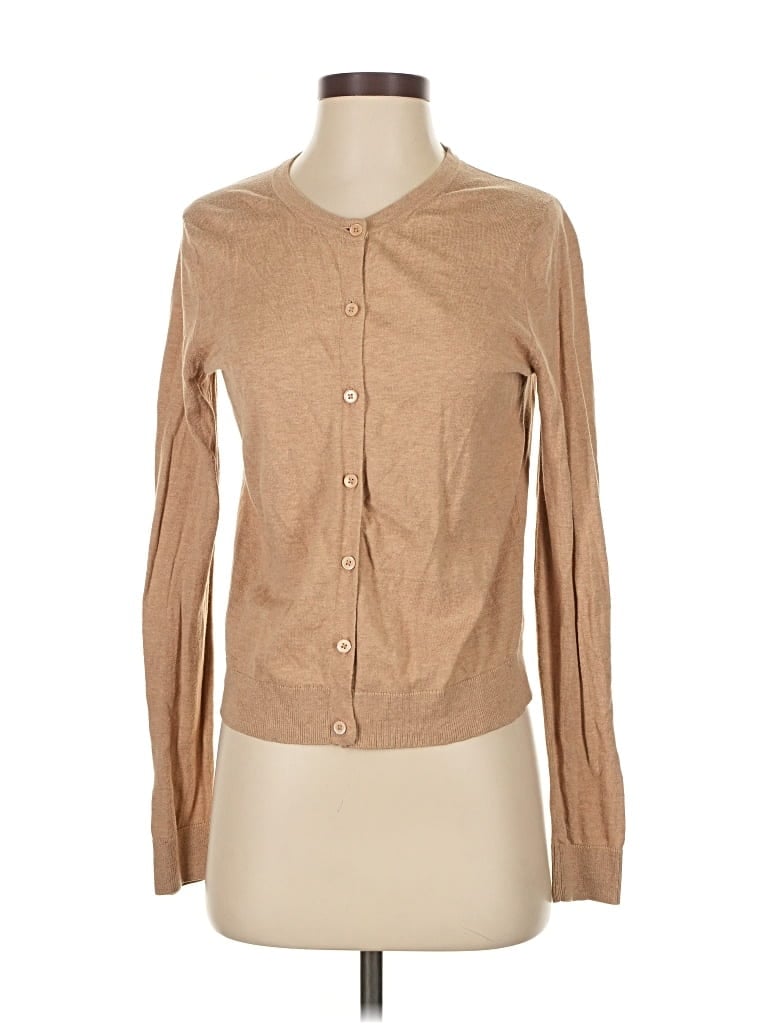 Pre-owned Gap Cardigan Sweater In Brown