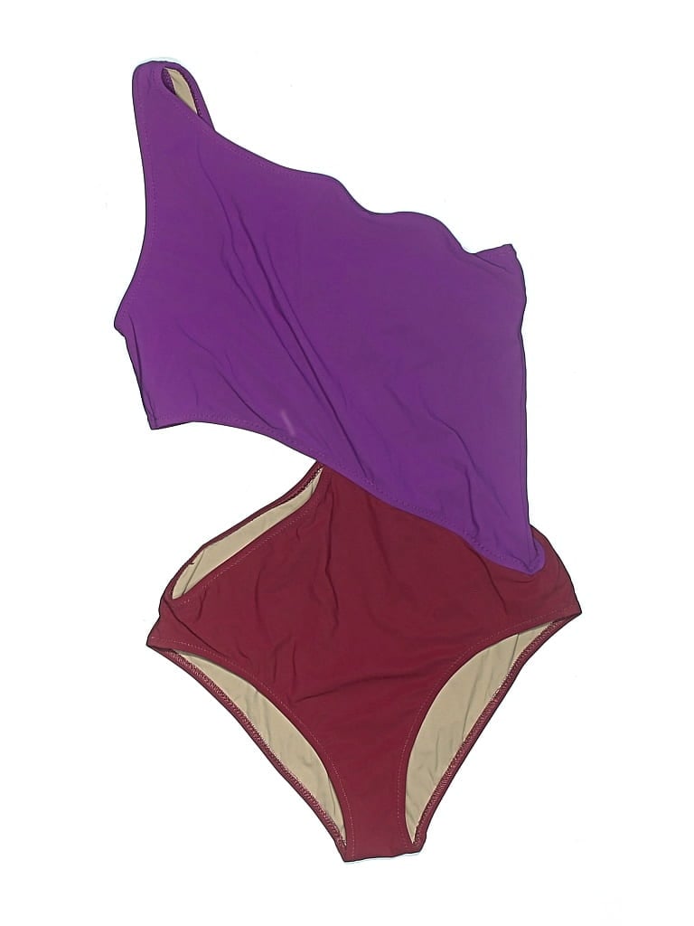 Pre-owned Araks Swimsuit Bottoms In Burgundy