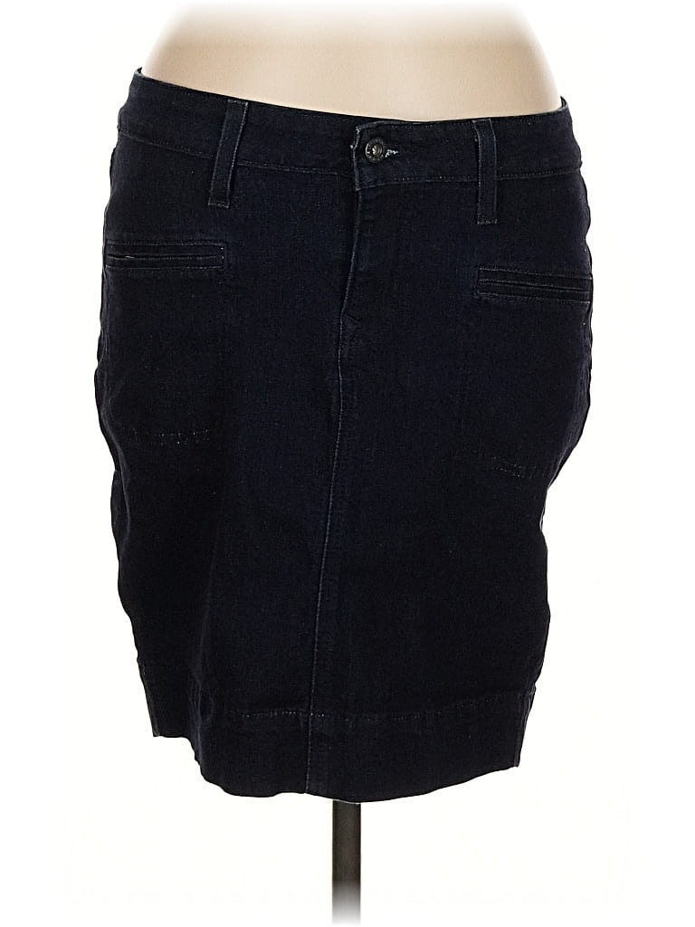 Pre-owned Levi's Denim Skirt In Black