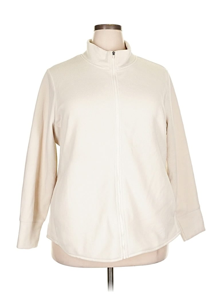 Pre-owned Active By Old Navy Cardigan Sweater In White