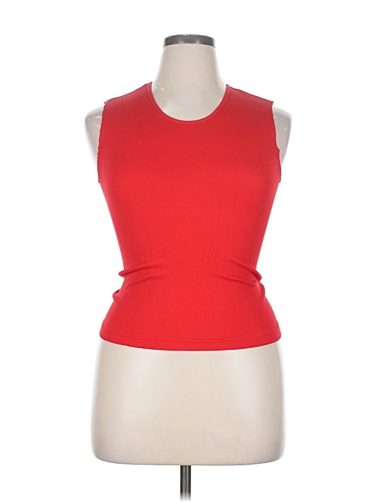 Pre-owned Essentials Sleeveless T-shirt In Red