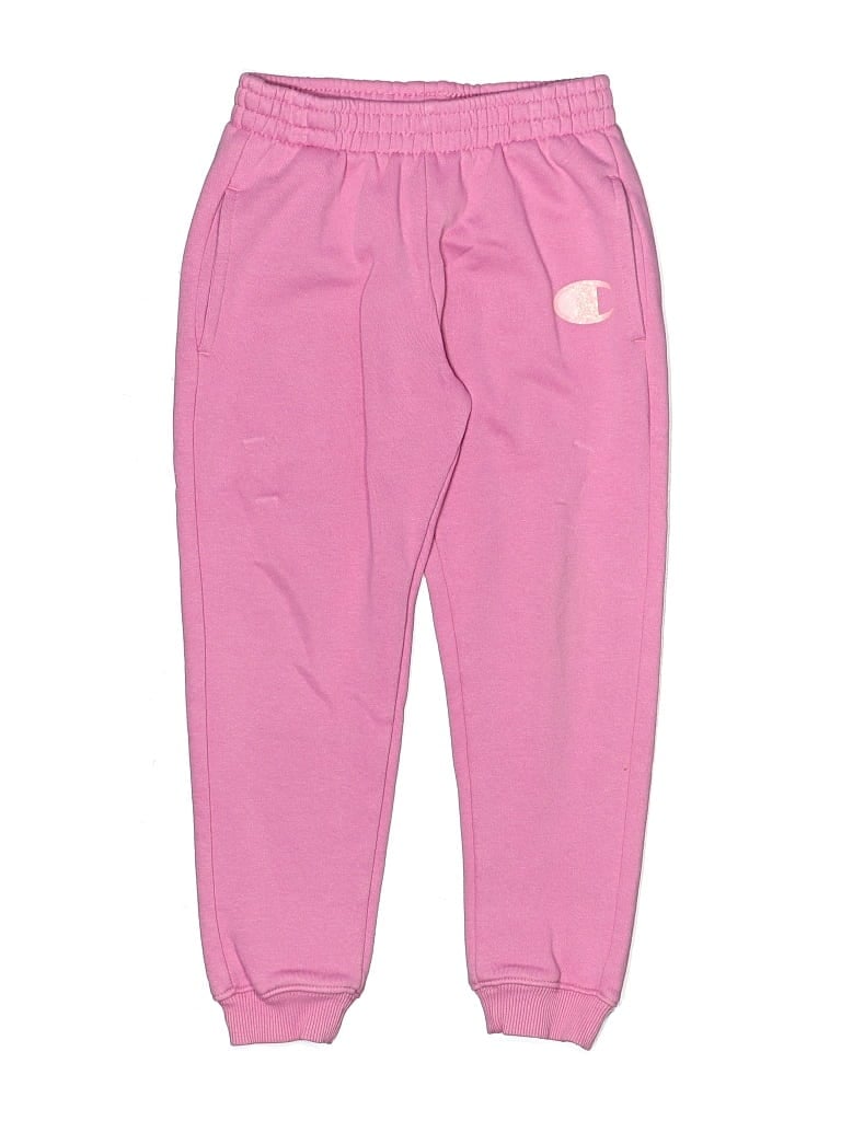 Pre-owned Champion Kids' Sweatpants In Pink