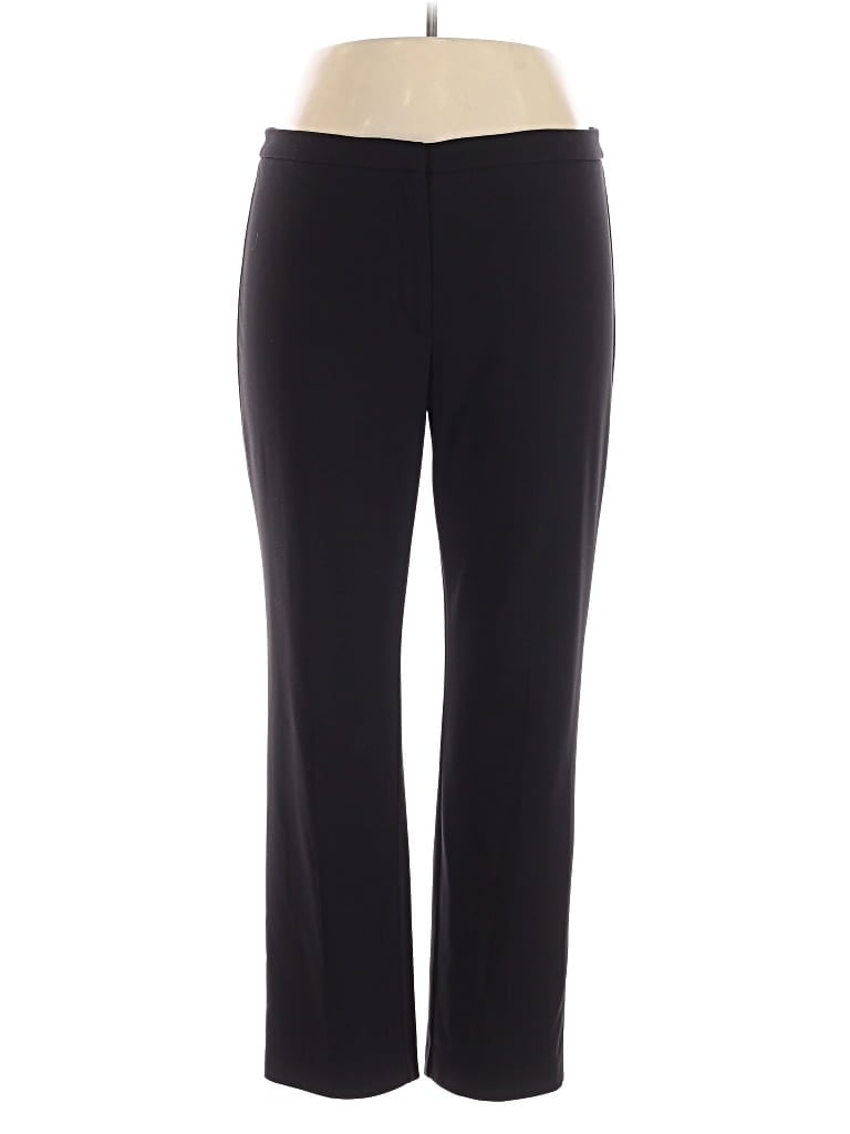 Pre-owned Susan Graver Dress Pants In Black