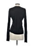 DKNY 100% Silk Black Long Sleeve Top Size P (petite) - photo 2
