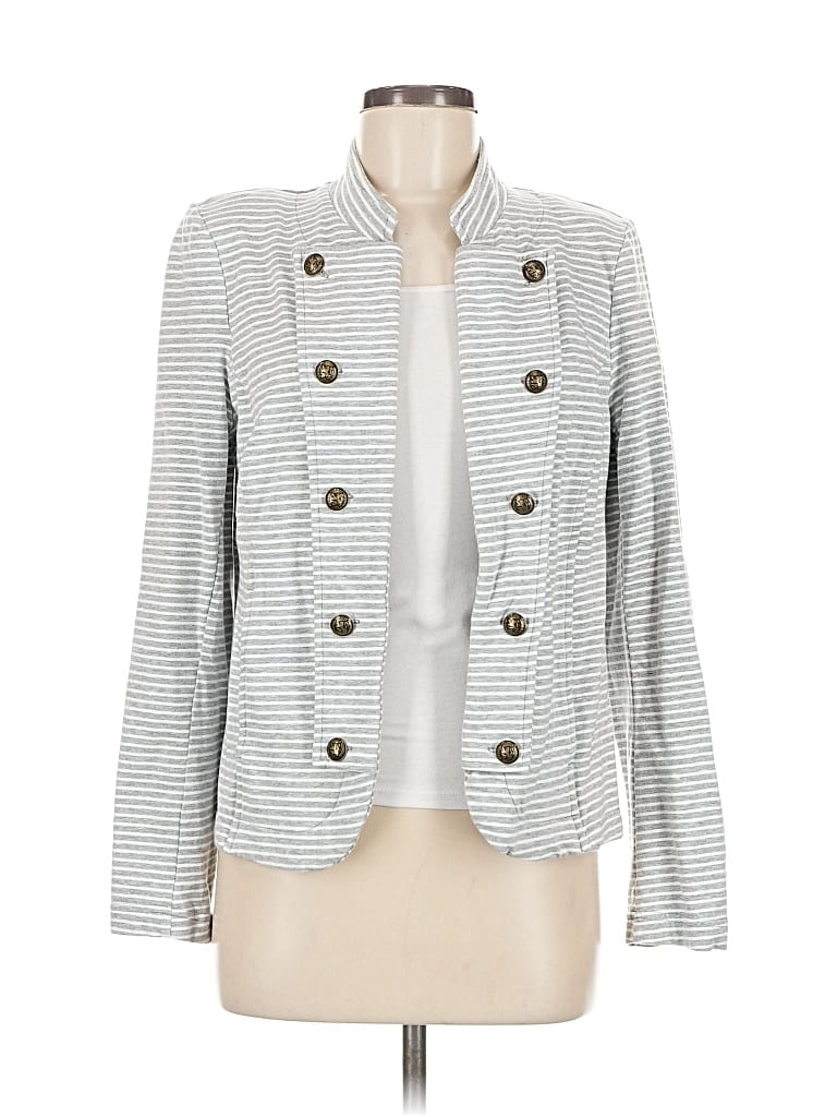 Pre-owned Tommy Hilfiger Blazer Jacket In Gray