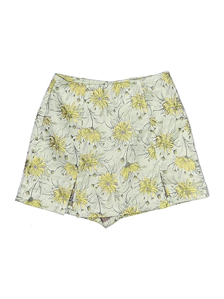 Pre-owned En Saison Skort In Yellow