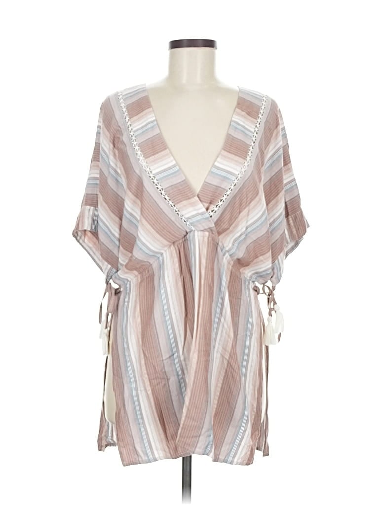 Pre-owned L*space Kimono In Brown