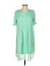 DKNY 100% Polyester Green Casual Dress Size 4 - photo 1