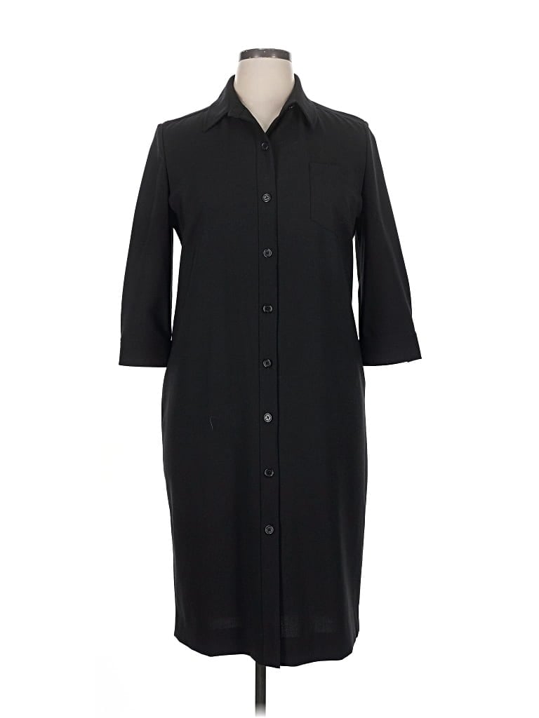 Pre-owned Polo Ralph Lauren 3/4 Sleeve Blouse In Black