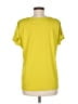 Susan Graver Yellow Short Sleeve Top Size M - photo 2