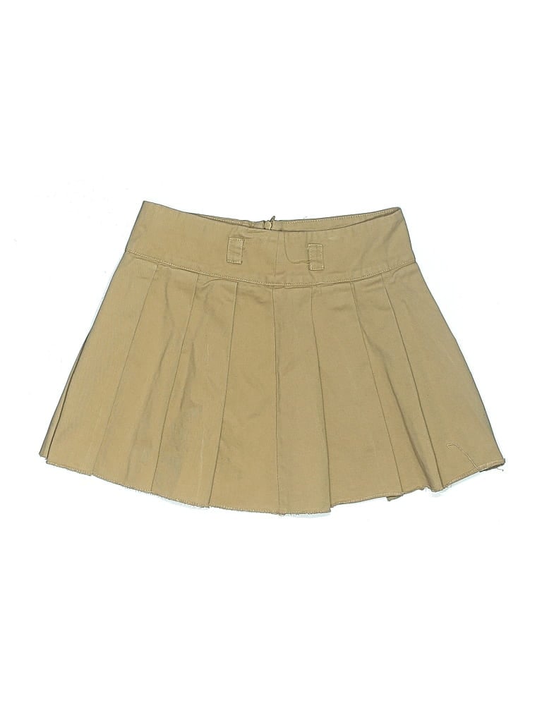 Pre-owned Zara Kids' Skirt In Brown