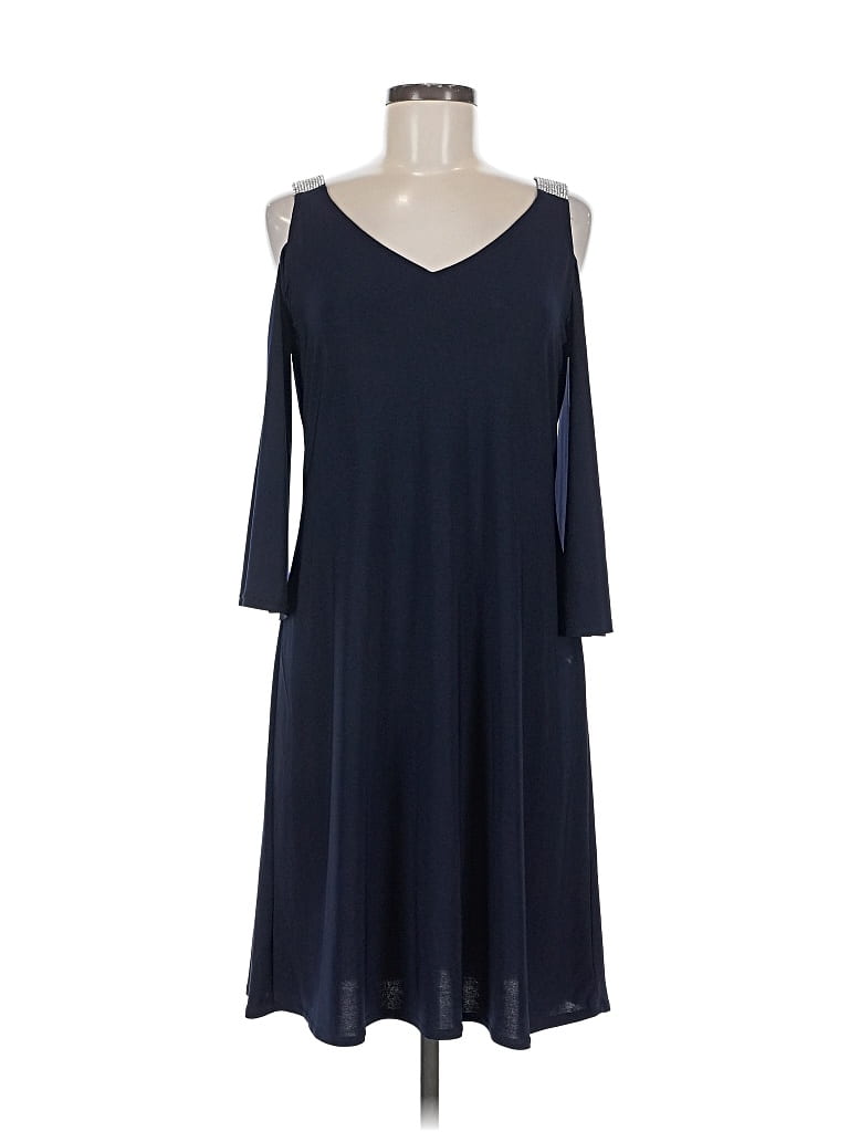 Pre-owned Msk Casual Dress In Blue
