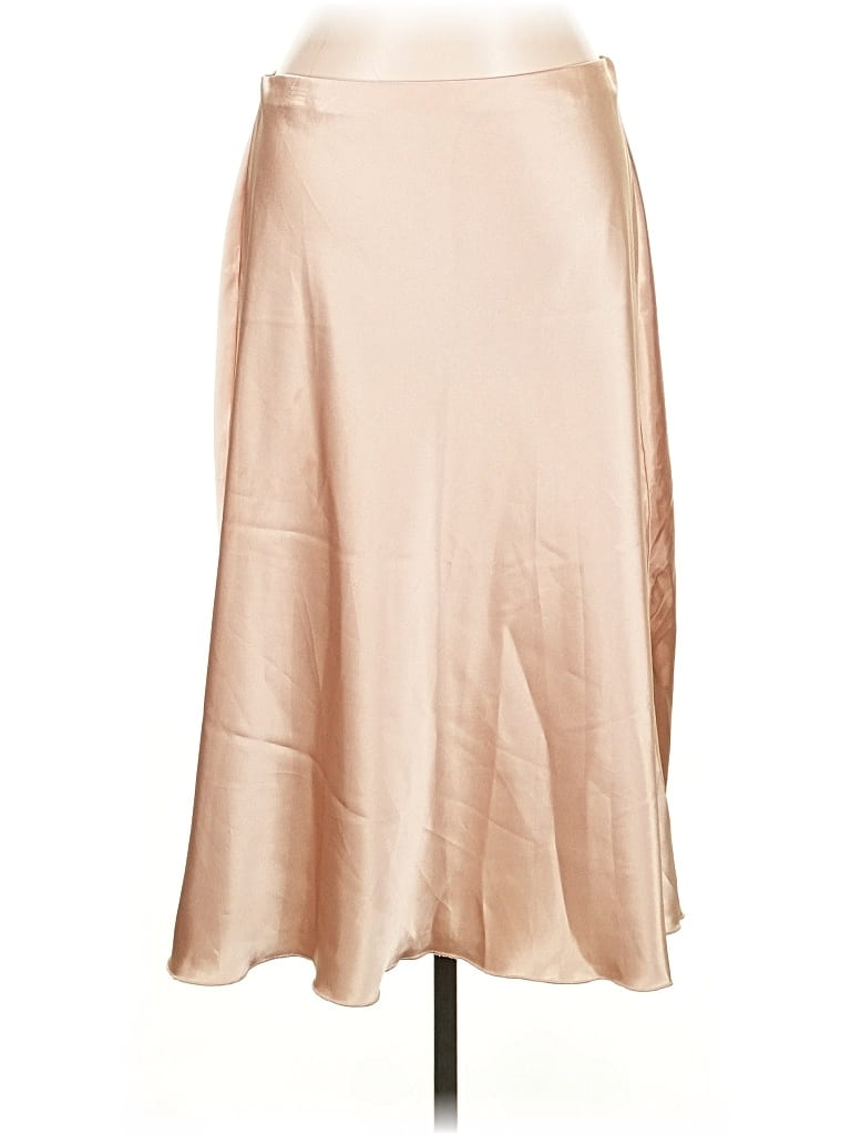 Pre-owned Nicole Miller Formal Skirt In Brown