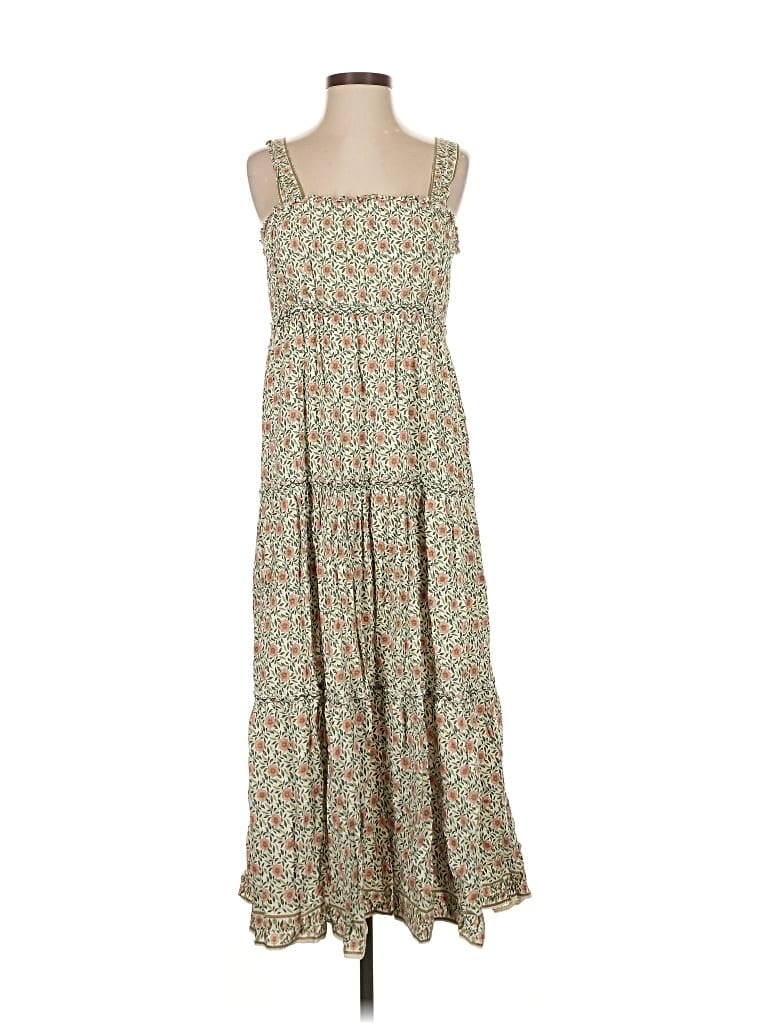 Pre-owned Max Studio Casual Dress In Green