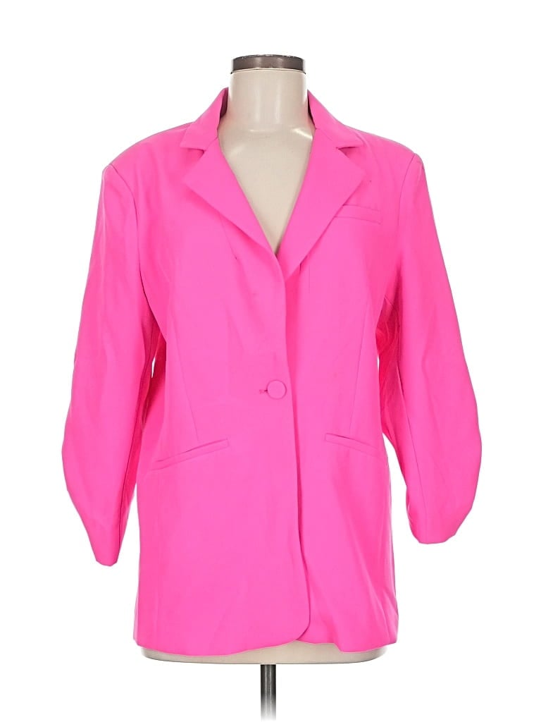 Pre-owned Dress Forum Blazer Jacket In Pink