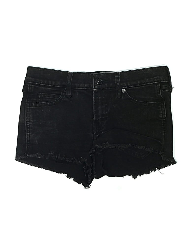 Pre-owned Abercrombie & Fitch Denim Shorts In Black